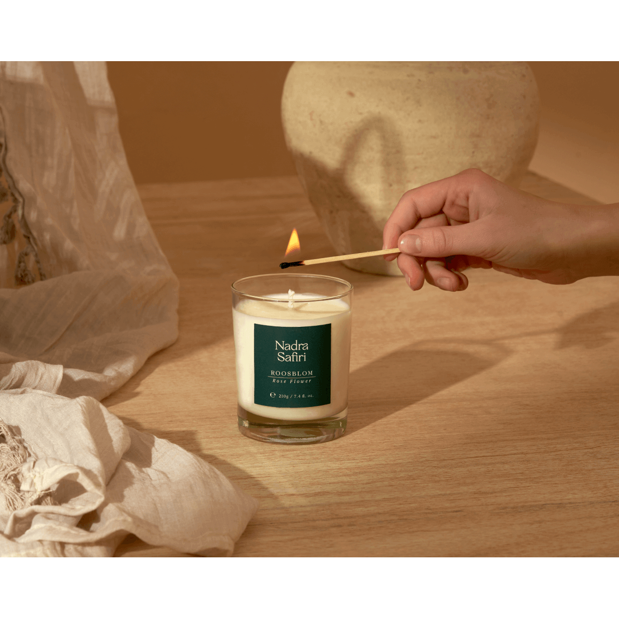 ROOSBLOM - Scented Candle