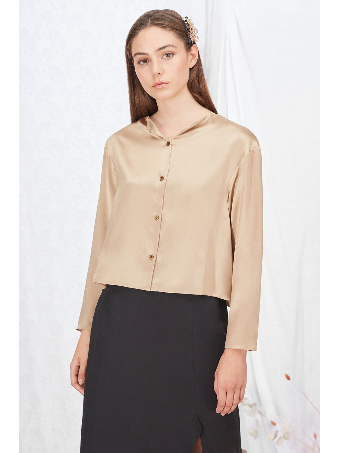 Lily Blouse Gold