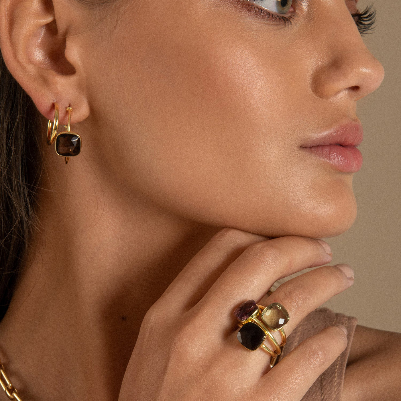 Sophia Hoop Earrings