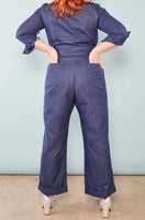 The Alex ezp® Boilersuit Indigo Organic Denim