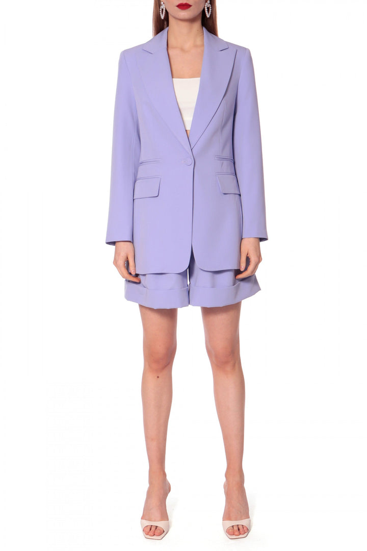 【2plan】Laura hidden two button blazer Forever New Laura Petite Two Button Linen Blazer | David Jones