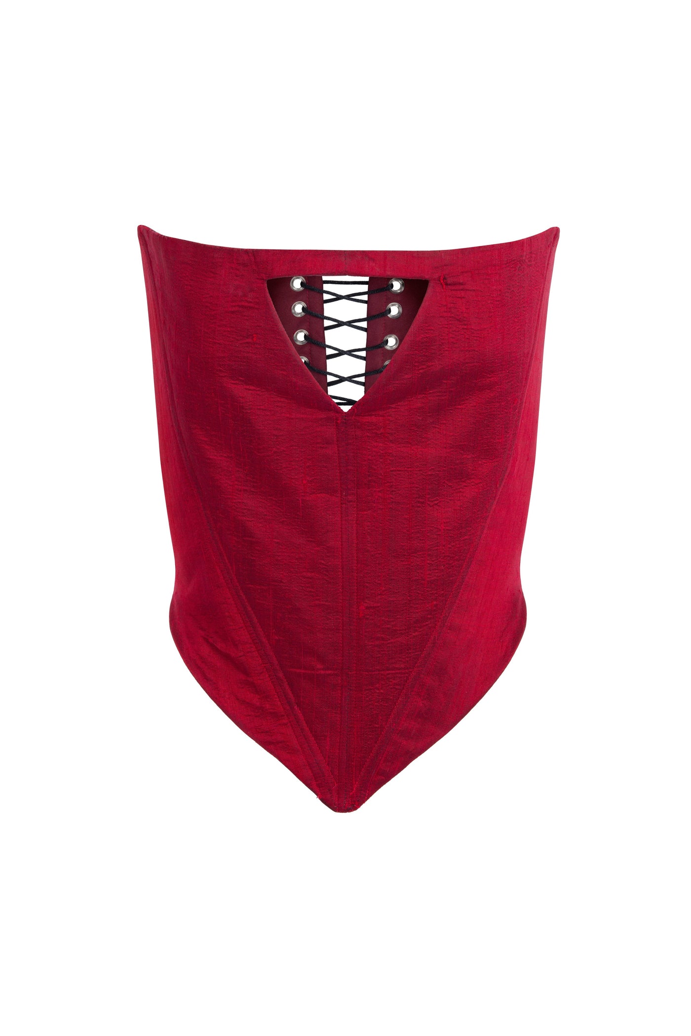 Red vamp corset
