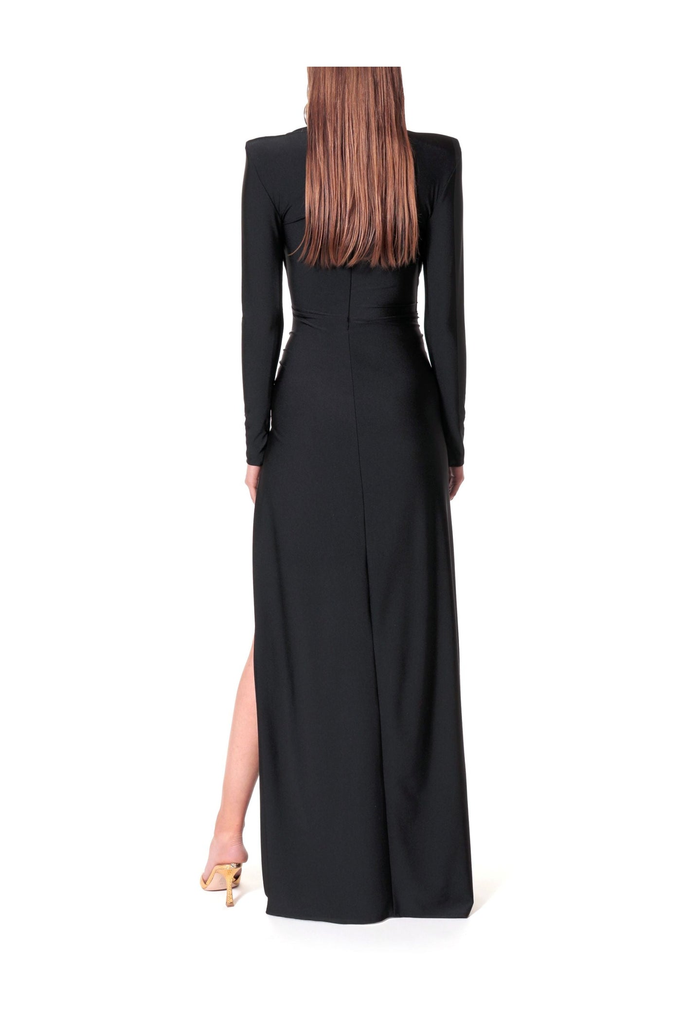 Adriana Power Black Dress