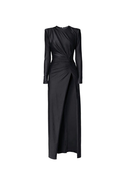 Adriana Power Black Dress