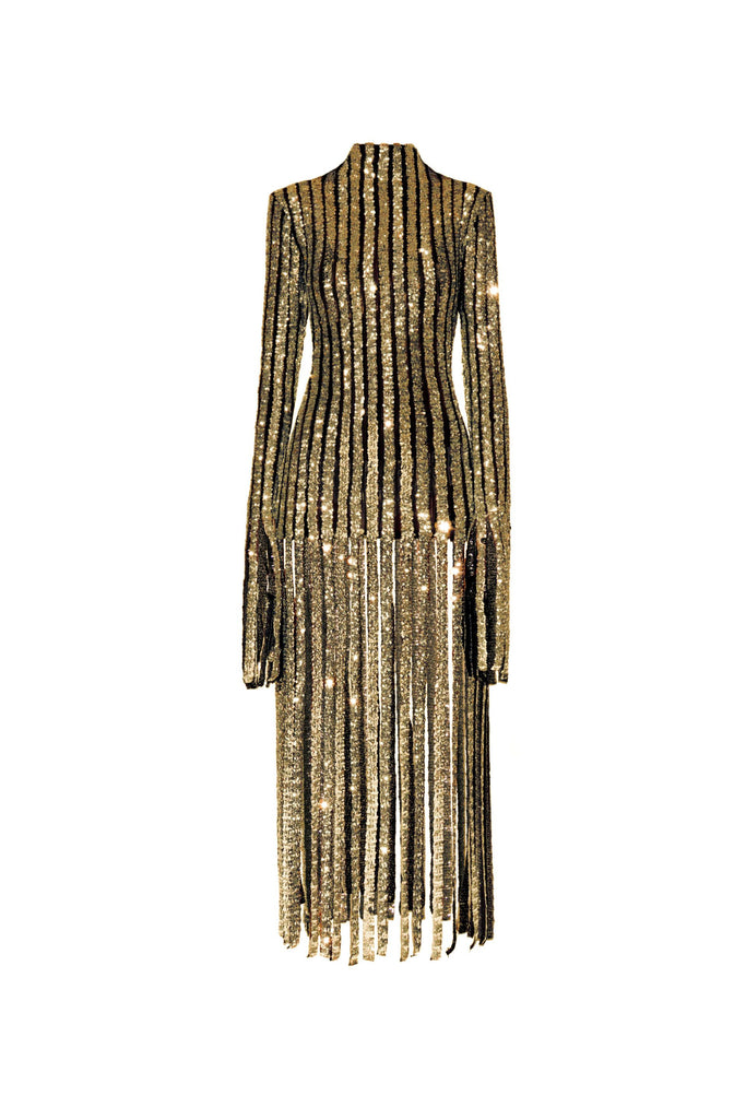 Jazmine Golden Star Dress Lone Design Club Jazmine Golden Star Dress Lone Design Club