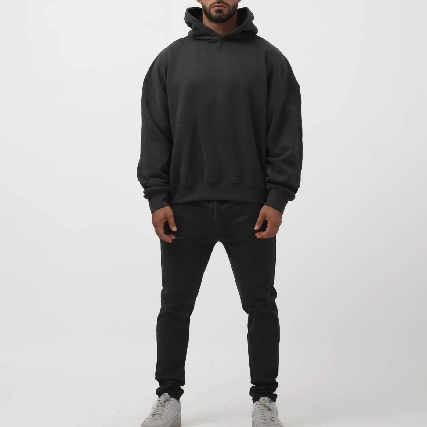 Essential Fitted Joggers - Shadow