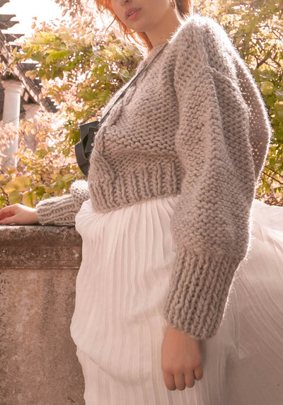 Chunky Knit Cable Wool Jumper