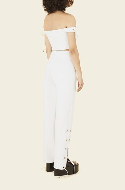 The Robyn Pant (white version)