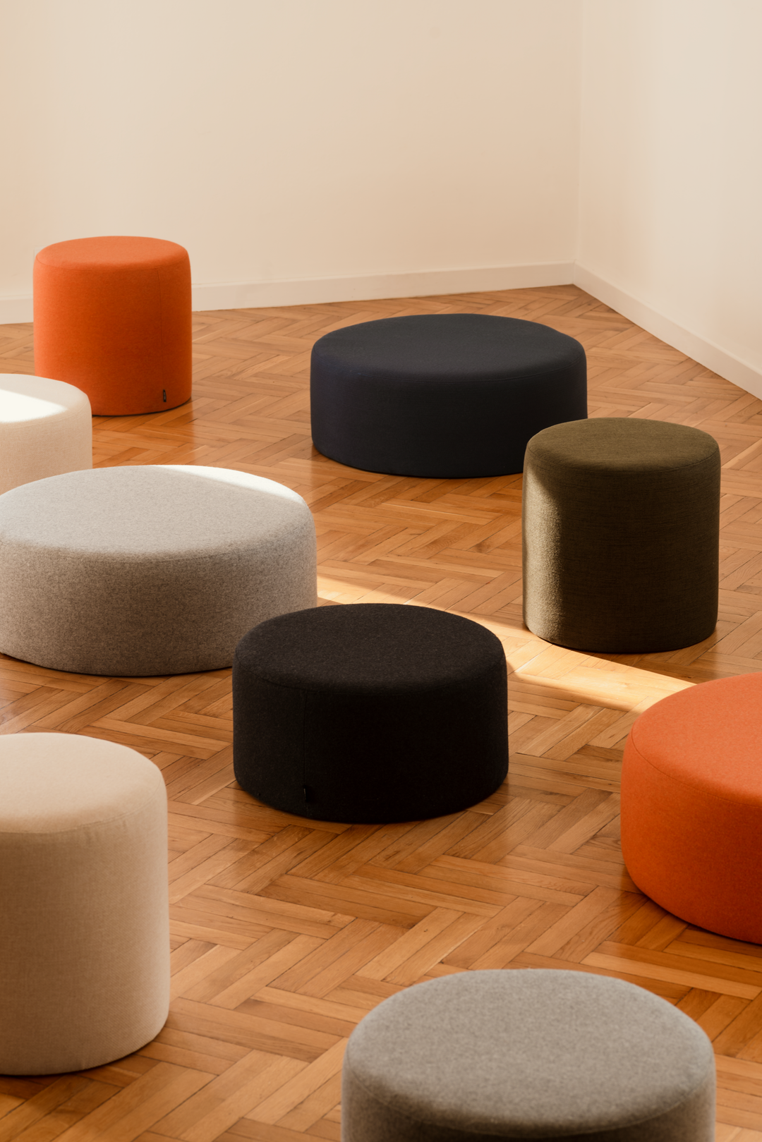 Folk Pouf - wide – Lone Design Club