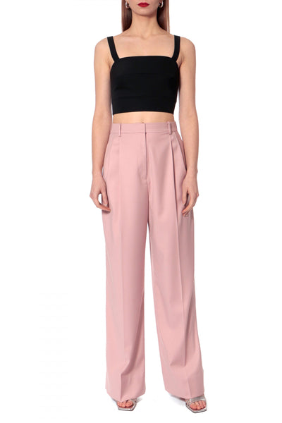 Gwen Rosewater Wide Trousers