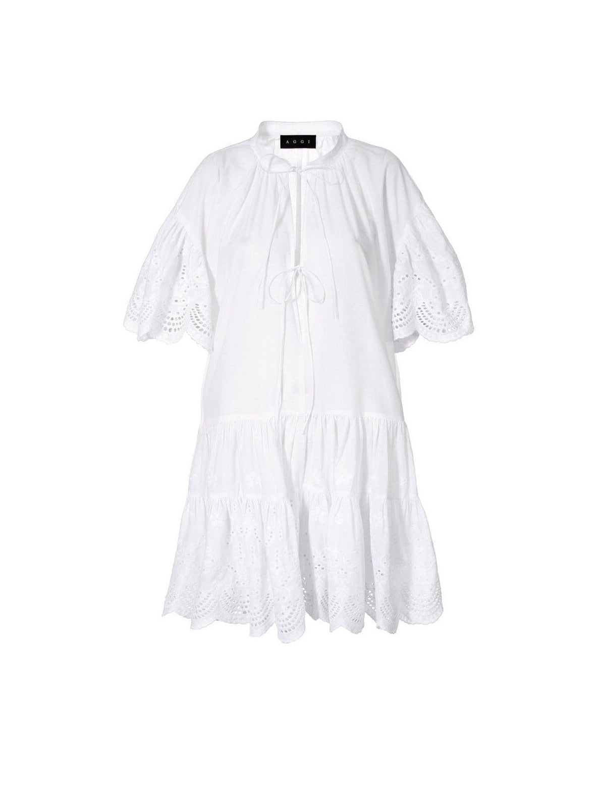 Tenneisha White Dress - AGGI