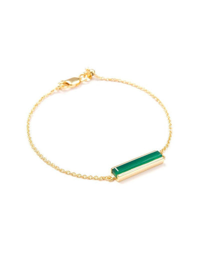 Urban Bracelet in Green Onyx